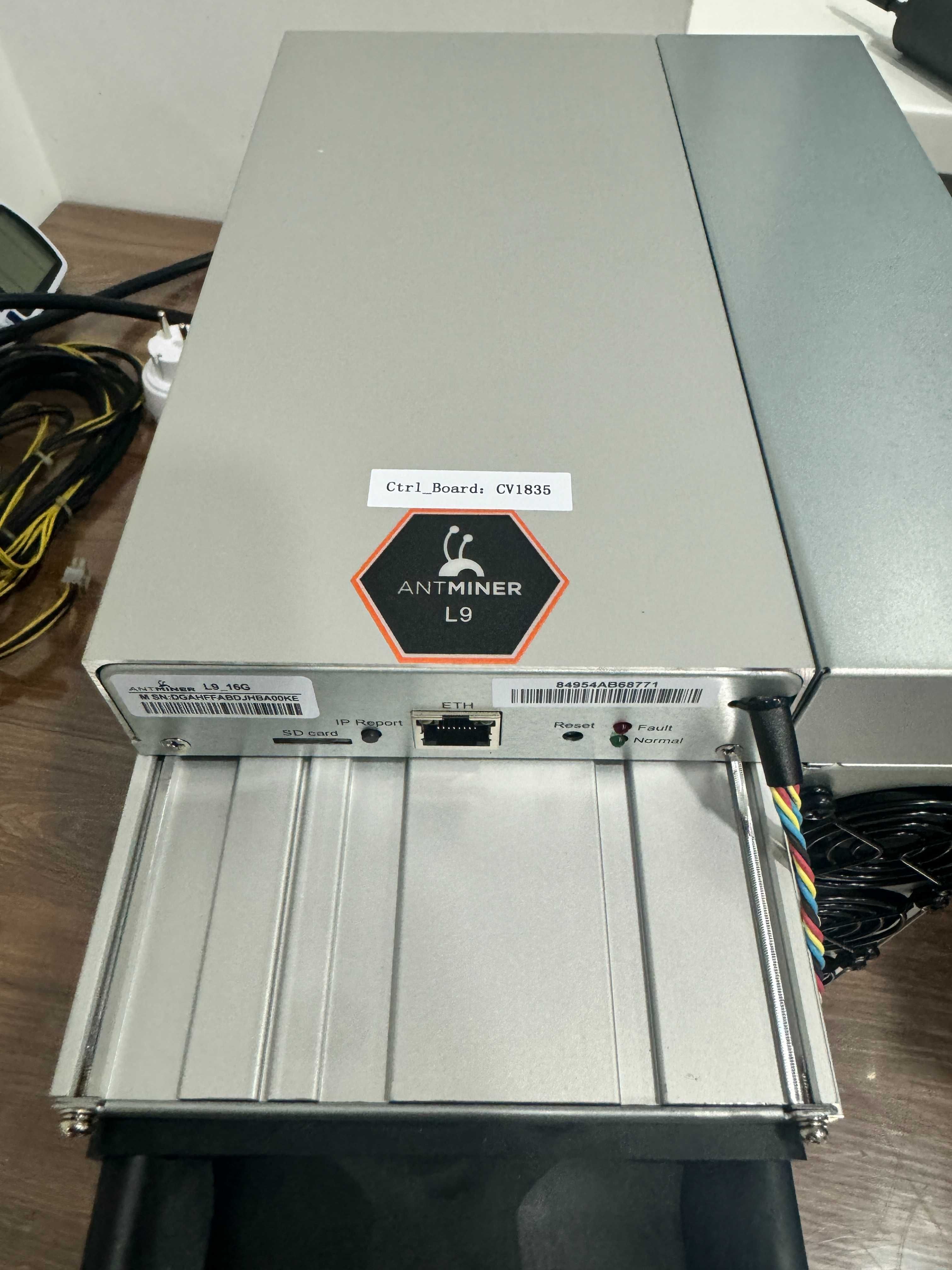 NEW Майнер Antminer L9 17Gh плата Amlogic miner Asic Bitmain +Гарантія