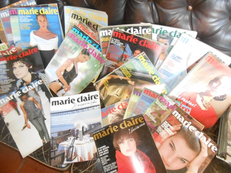 Revistas Marie Claire antigas -anos 1988 a 1992 para colecionadores