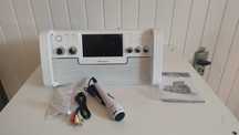 AUNA - DiscoFever Zestaw karaoke Bluetooth LED Ekran TFT 7 cali CD USB