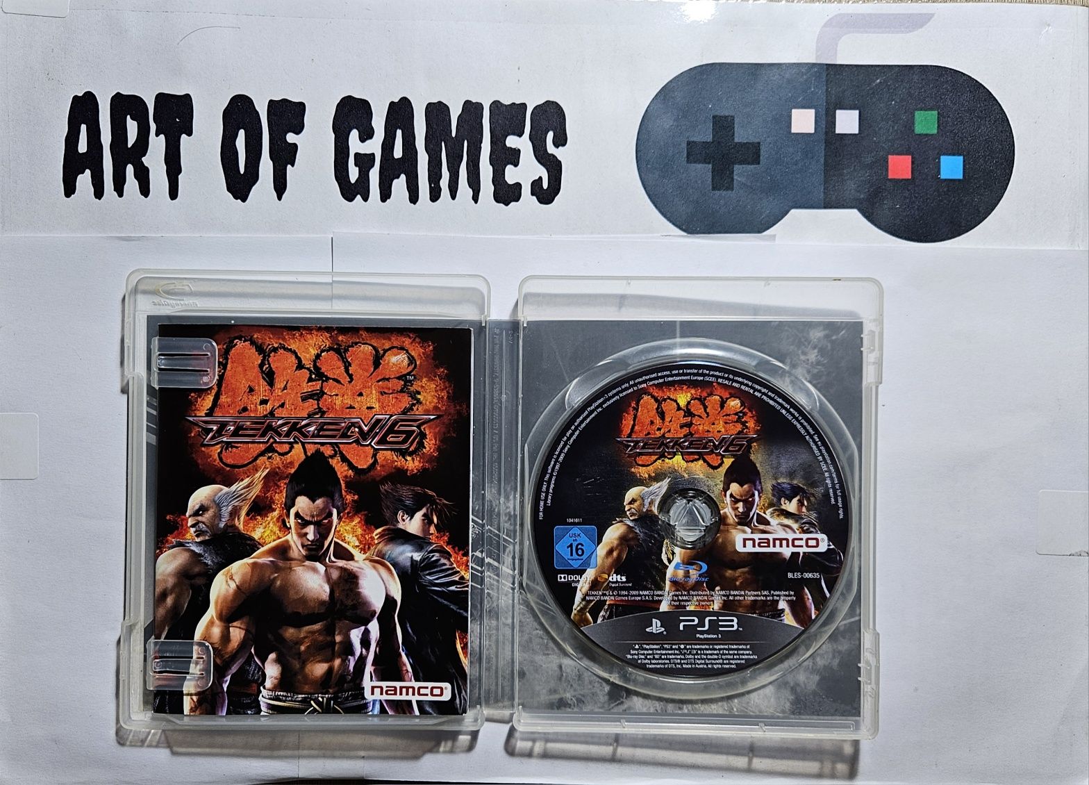 Gra Tekken 6 Komplet 3xA BDB Ps3 Playstation 3