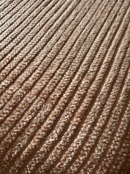 Cobertor de inverno cor pêssego