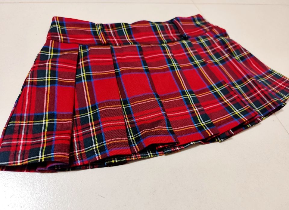 Mini Saia Colegial com Gravata - Redoute (Tam M)