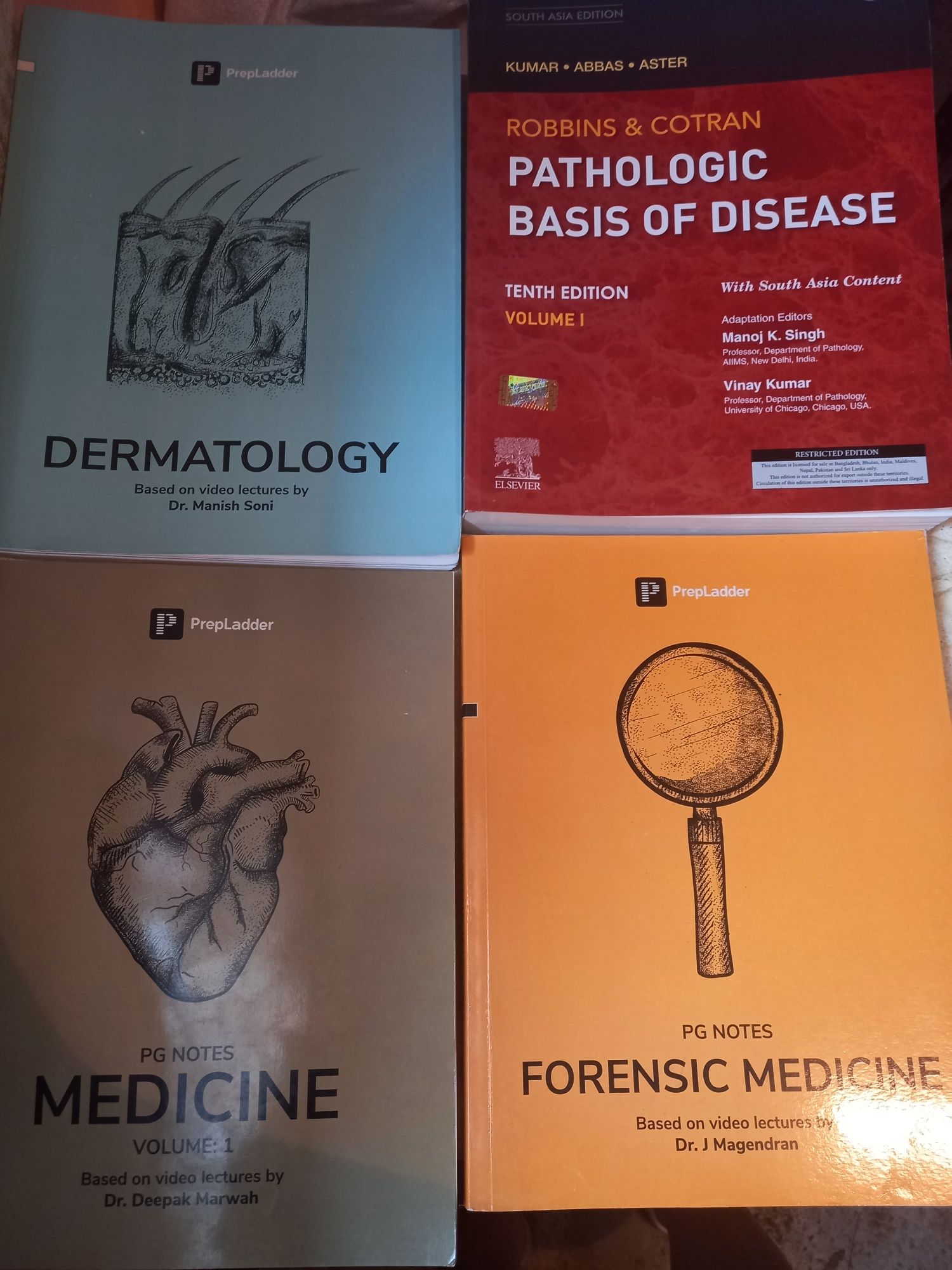 Medicine book and anatomy