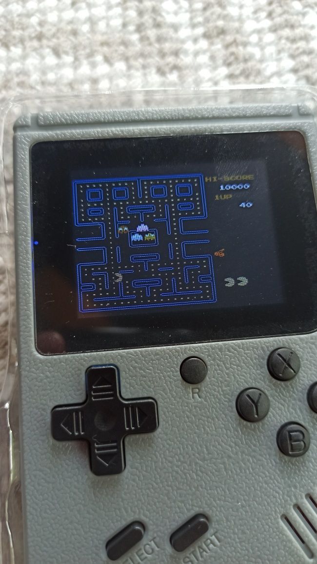 Мини игровая приставка пиксельные игры game boy sega картриджи тетрис