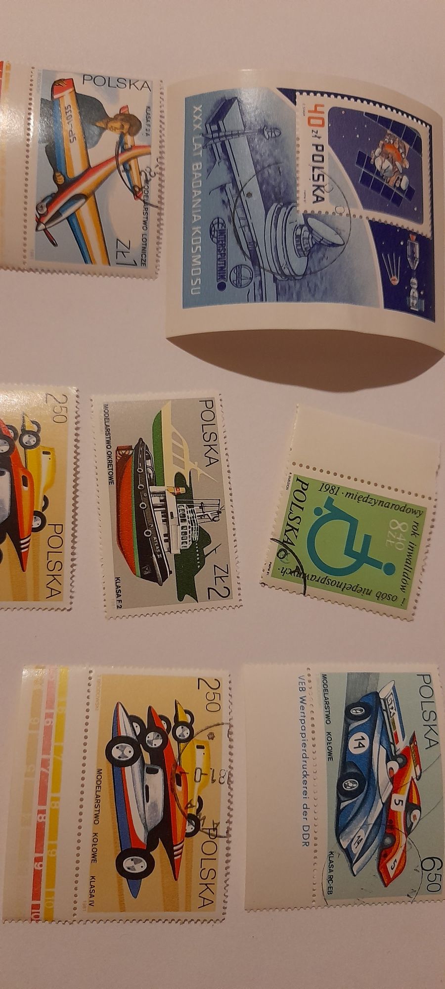 Znaczki pocztowe.