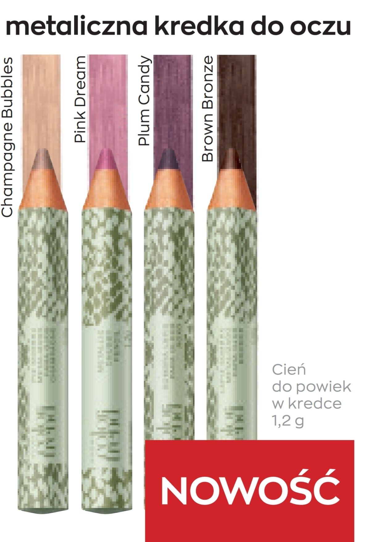 Avon Color Trend metaliczny cień kredka eyeliner do oczu