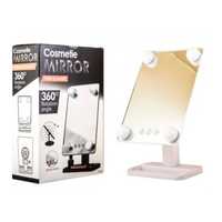 Настольное зеркало с подсветкой для макияжа Mirror 360