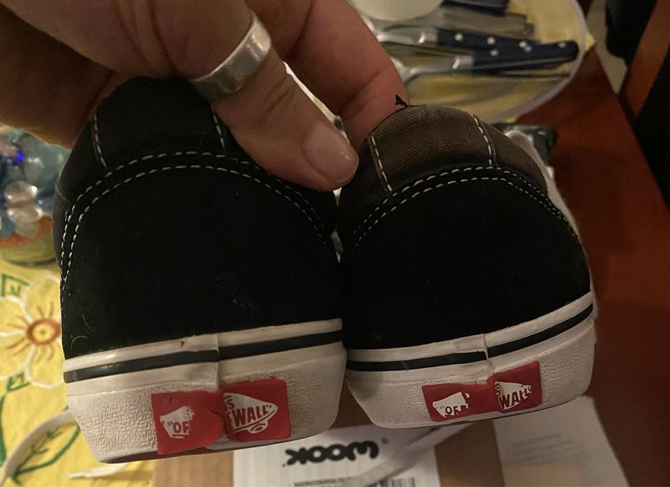 Tenis vans pretos numero 38