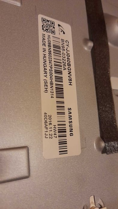 Matryca SAMSUNG 40 cali CY - JJ040BGNV8H