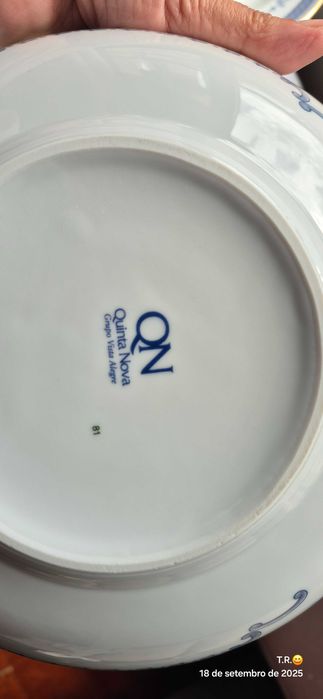 Serviço de jantar da Quinta Nova Grupo Vista Alegre