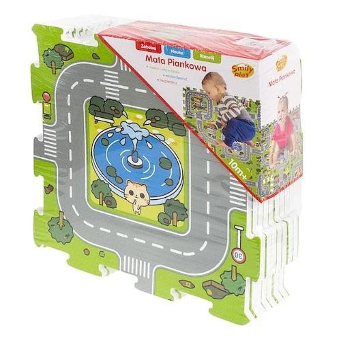 Mata piankowa ulica folia,323x322 mm