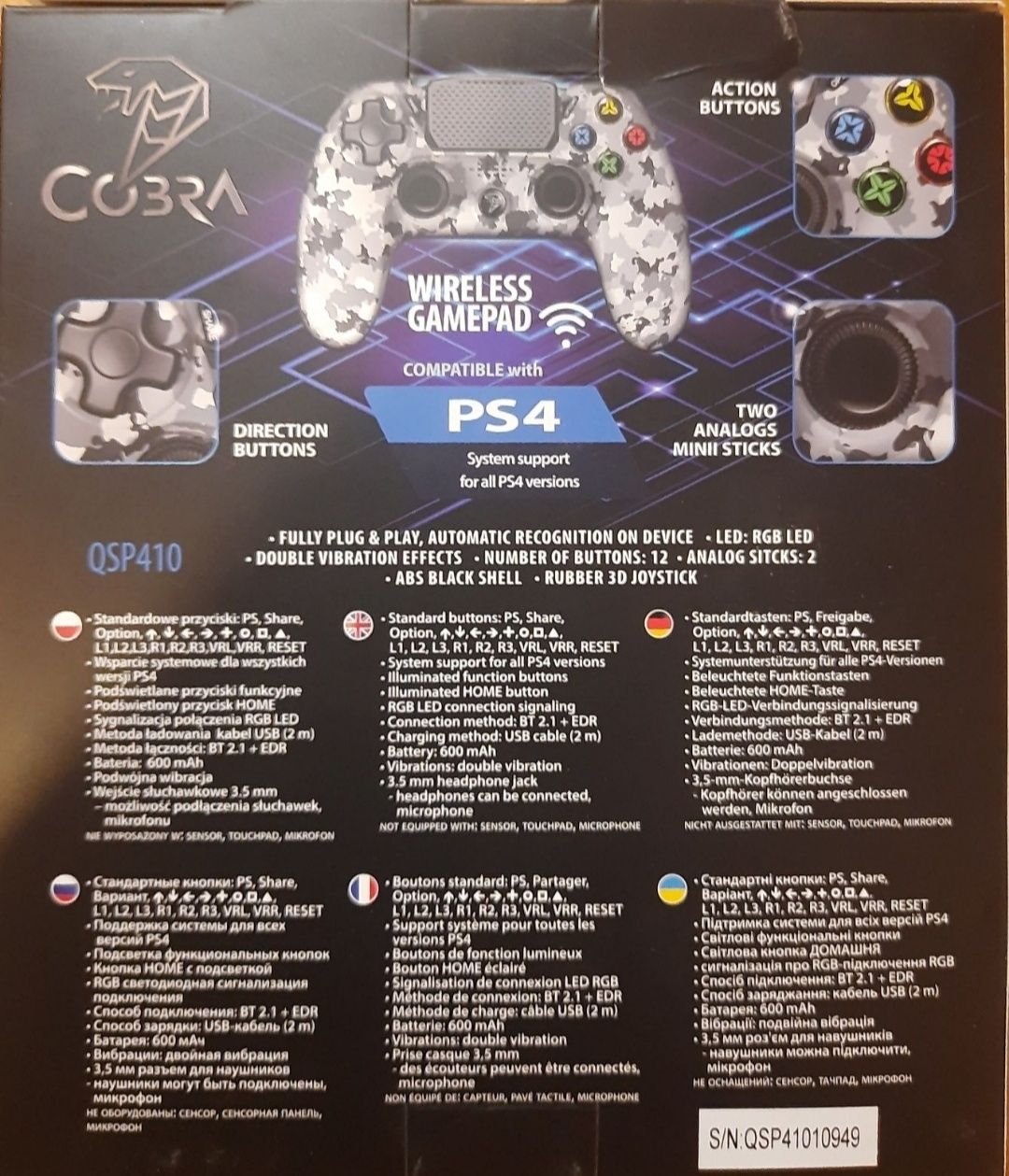 Gamepad cobrab w idealnym stanie