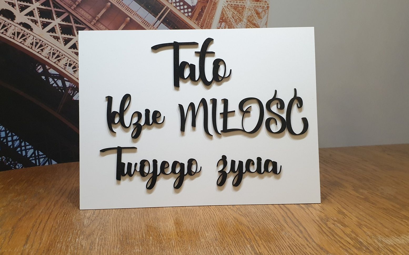 Wujku idzie Miłość, tabliczki do kościoła ślub
