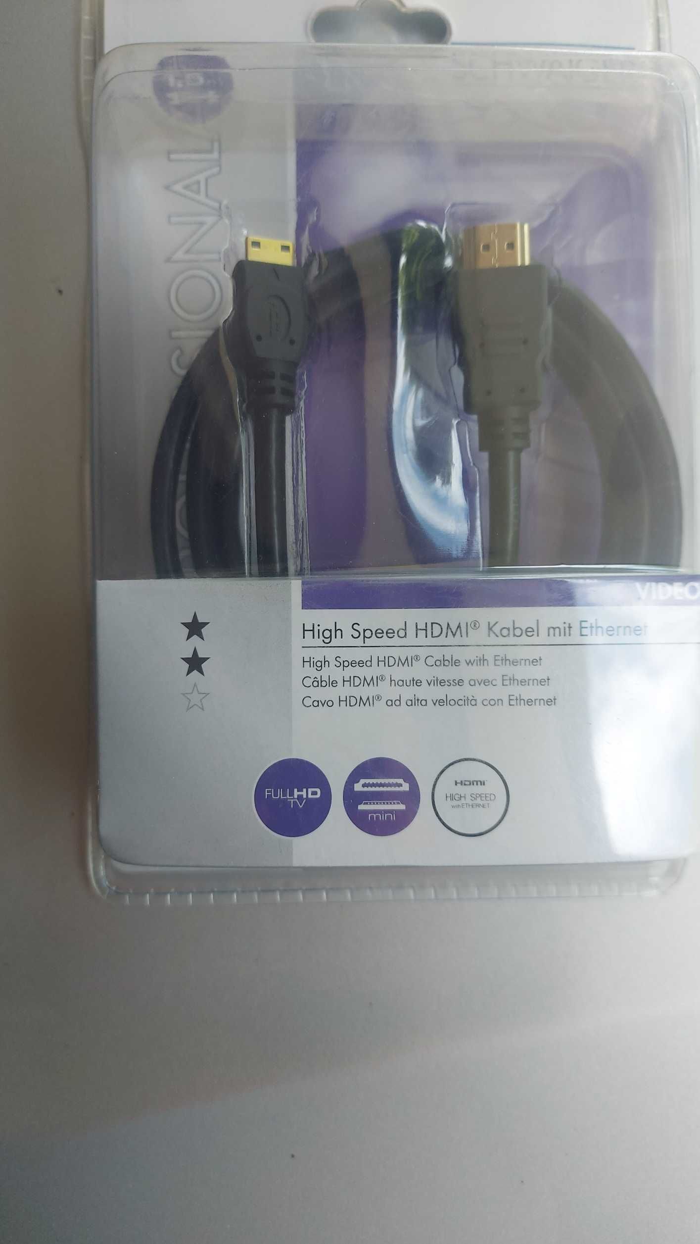 Kabel  High Speed ​​HDMI - Mini HDMI   Schwaiger