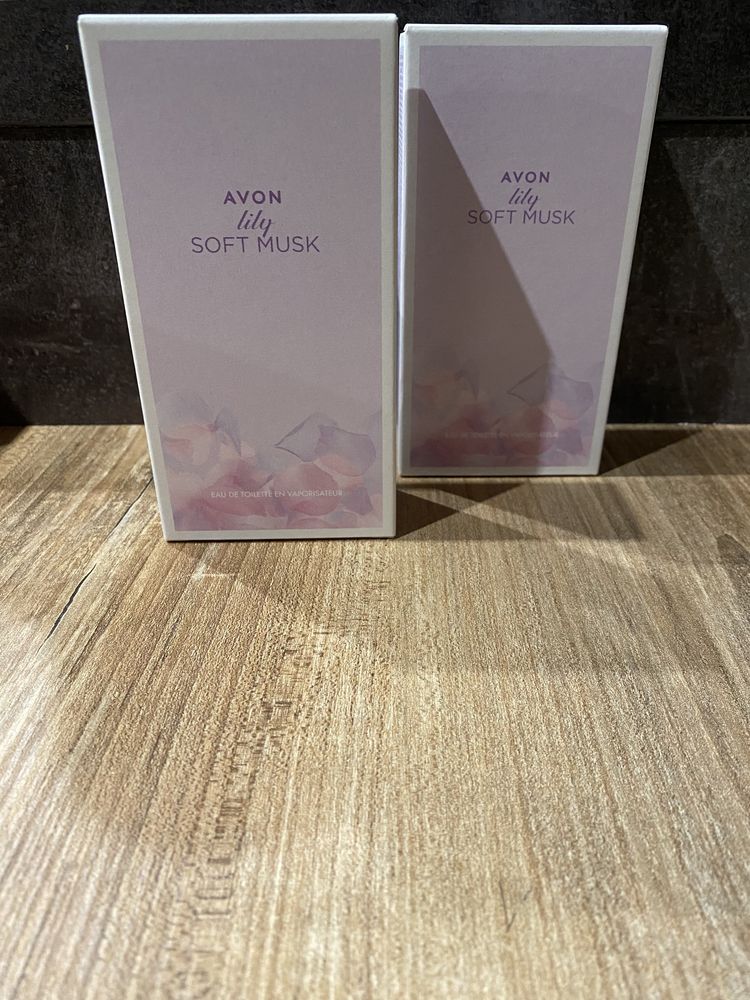 Avon perfum Soft Musk Lily , nowy 50 ml