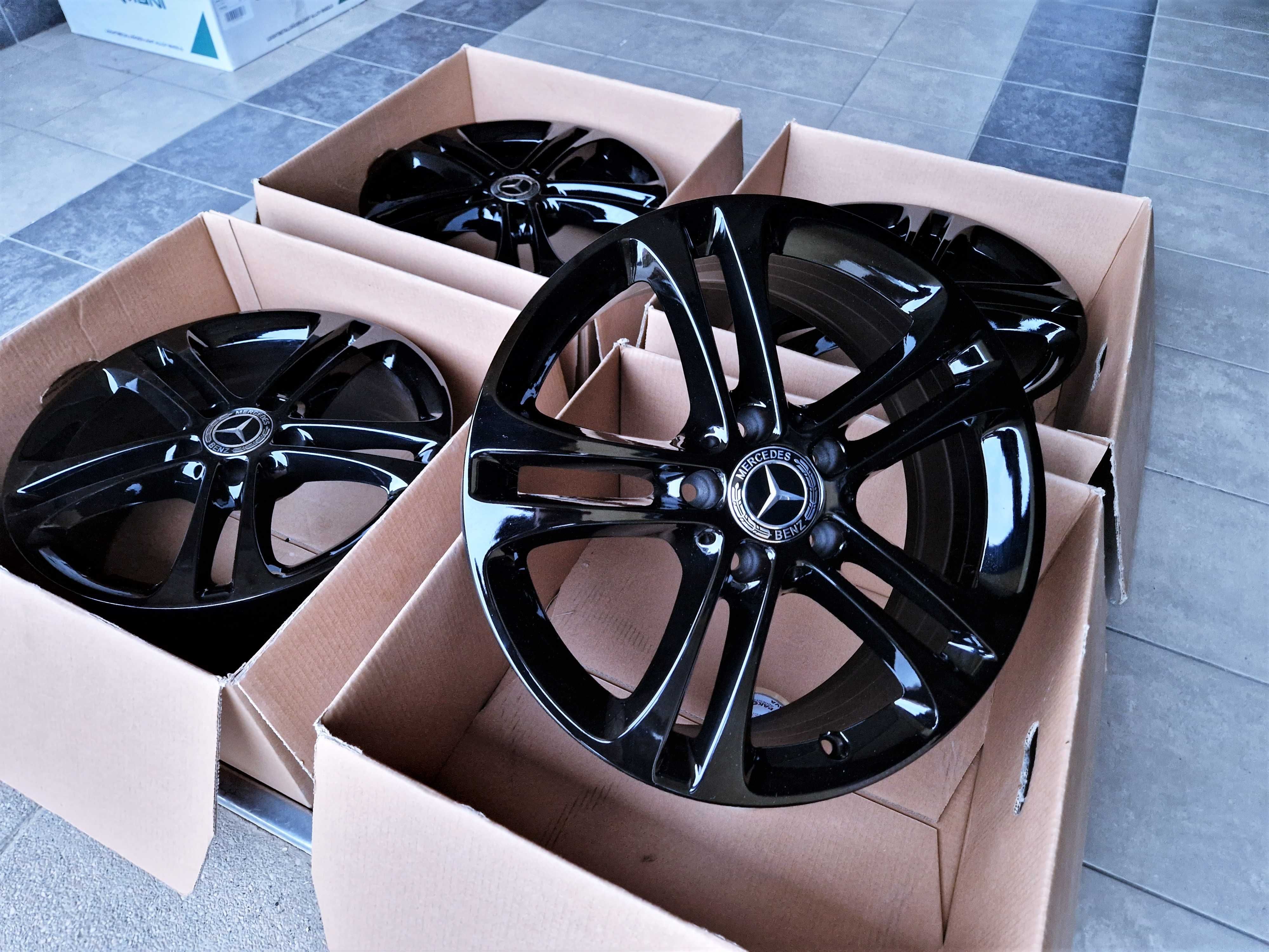 Alufelgi 17 Mercedes A B C CLA GLA V Vito Viano Czarne ! 5x112 807#