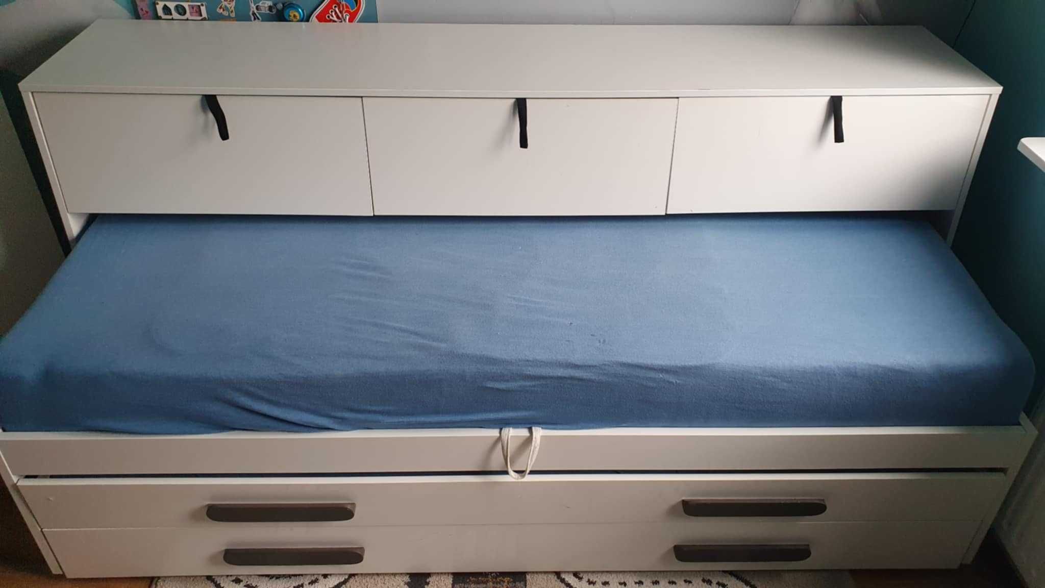 Łóżko dziecięce podwójne