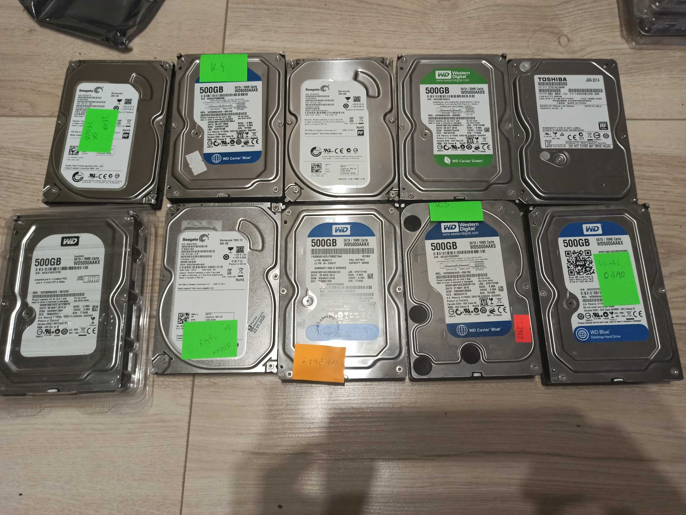 Dysk HDD 500GB sprawne