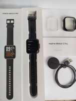 Smartwatch Realme Watch 3 Pro z szkłem ochronnym, 2x etui silikonowe