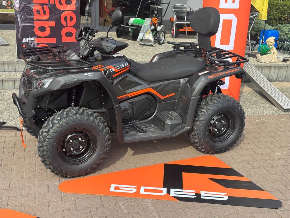 Quad Goes TERROX 400 | CF MOTO | Nowy | Raty | 2025 | 4x4 | 30 KM