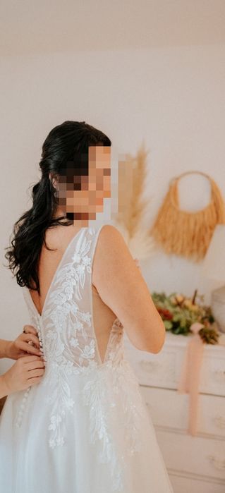 Vestido de noiva Bordado 3D - Oportunidade