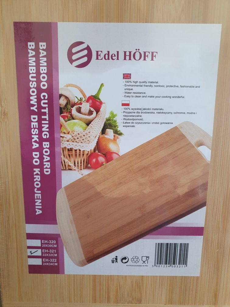 Deska do krojenia Edel Hoff bambus EH-321