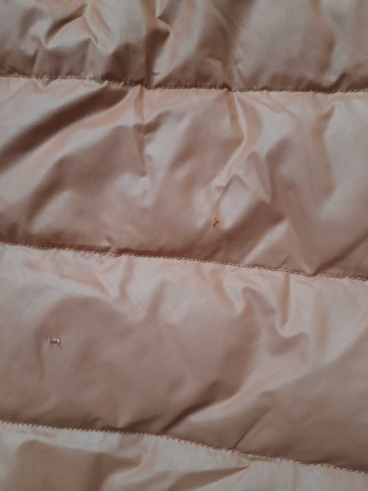 Зимовий пуховик з хутром