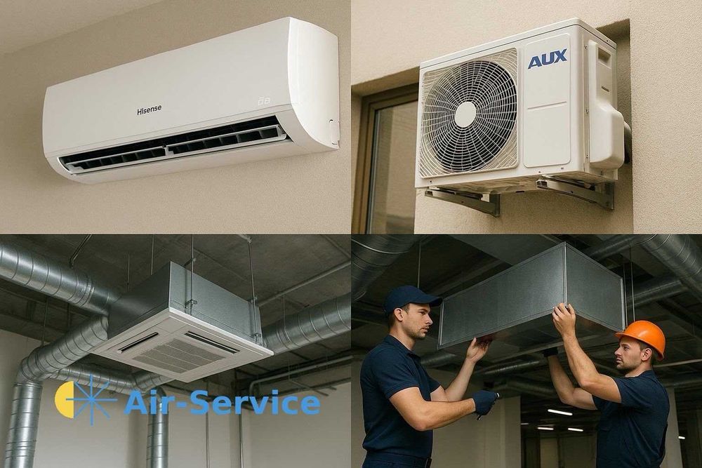 Продажа и установка кондиционеров и вентиляции в Одессе и области