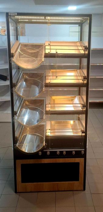 EXPOSITOR DE PÃO COM LED.