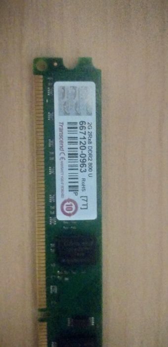 Memoria 2GB Ddr2 800 MHz