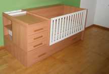 Quarto infantil , cama convertível