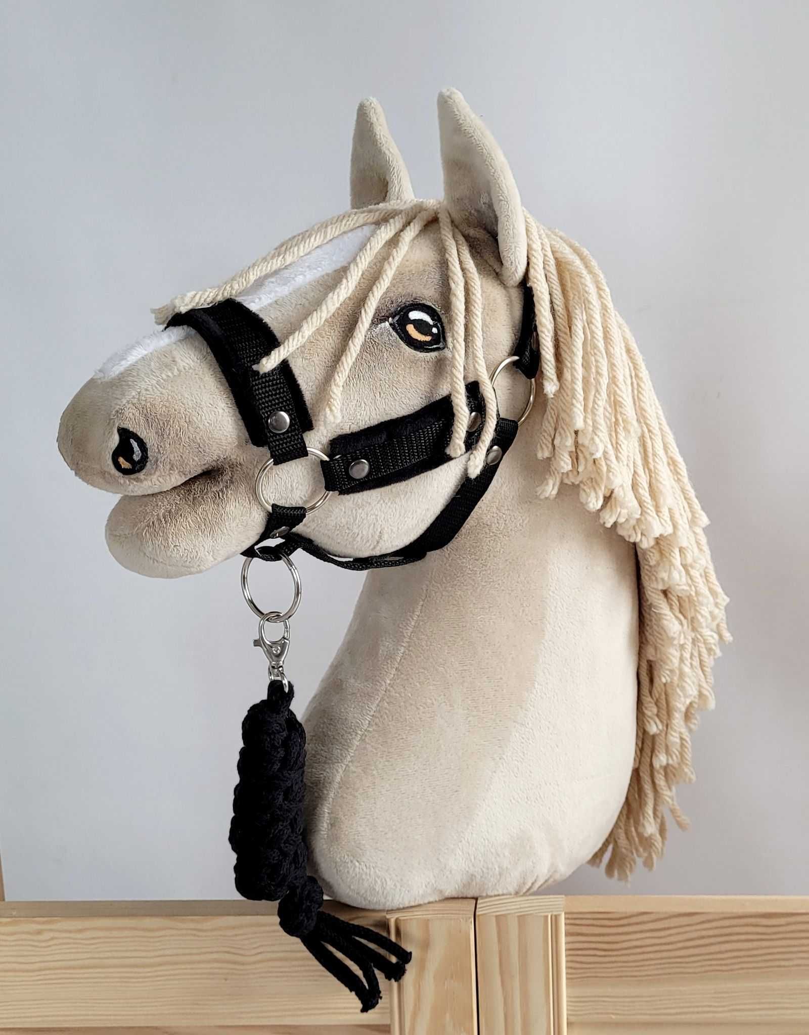 Uwiąz dla Hobby Horse ze sznurka – czarny!