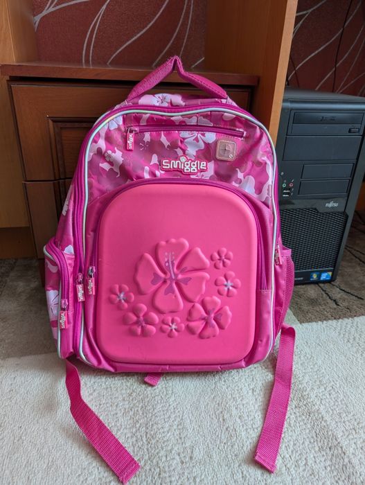 Шкільний портфель , рожевий