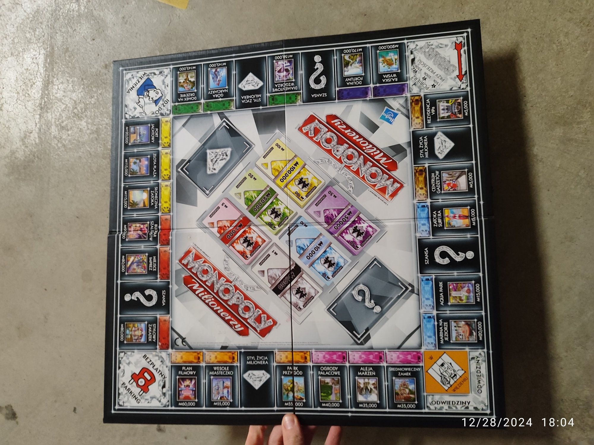 Gra planszowa monopoli milionerzy
