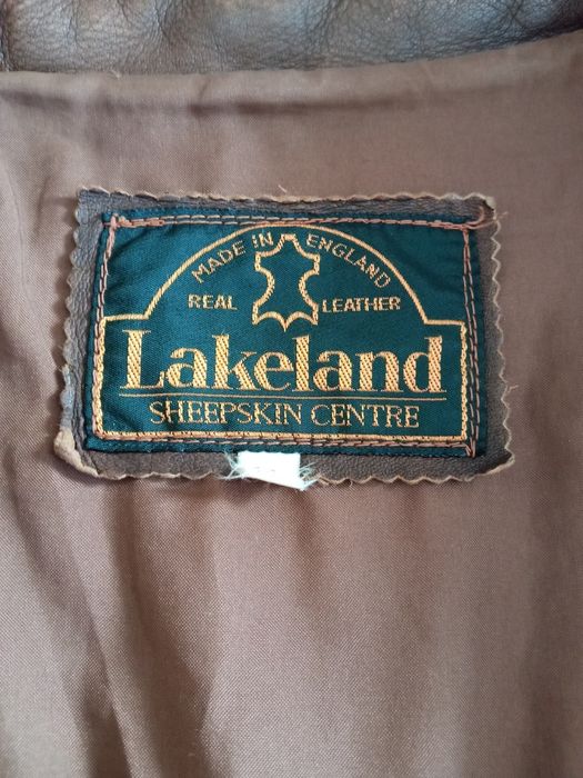 Кожаная куртка женская  фирмы "Lakeland" Англия. Натуральная кожа.