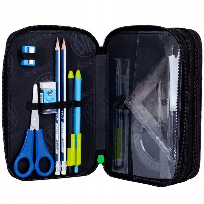 Astra Piórnik Trzykomorowy Z Wyposażeniem Dla Chłopca Piłka Nożna Foot