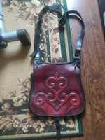 Кожаная сумка Lepizsan handmade Венгрия
