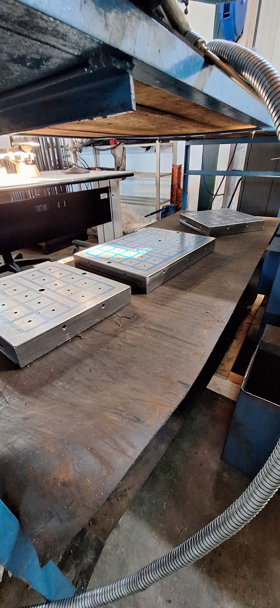 Mesas Electromagneticas de maquinação cnc