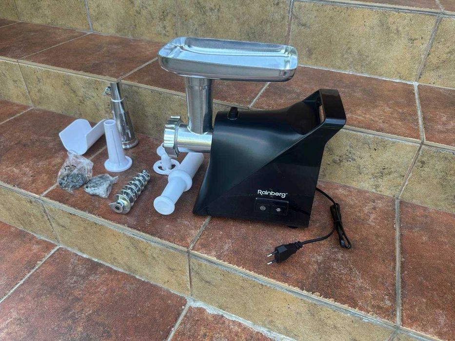 Мясорубка 3000W + соковыжымалка‼️ М'ясорубка‼️ Электромясорубка черная