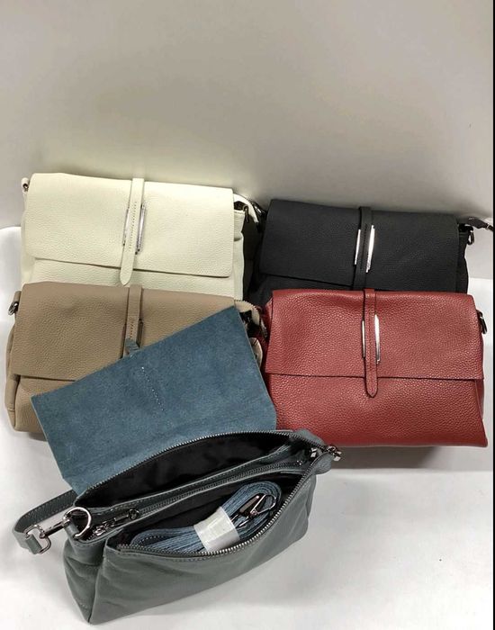 Сумка жіноча шкіряна на 2 ручки