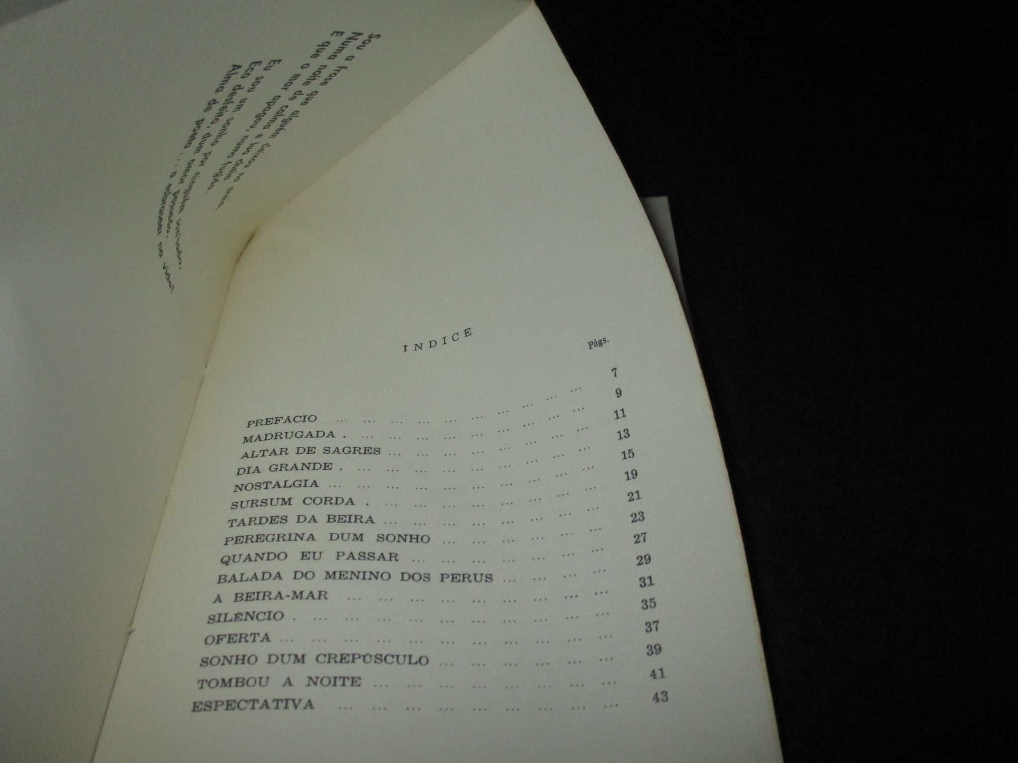 Livro Madrugada Mária Nátalia Miranda Autografado
