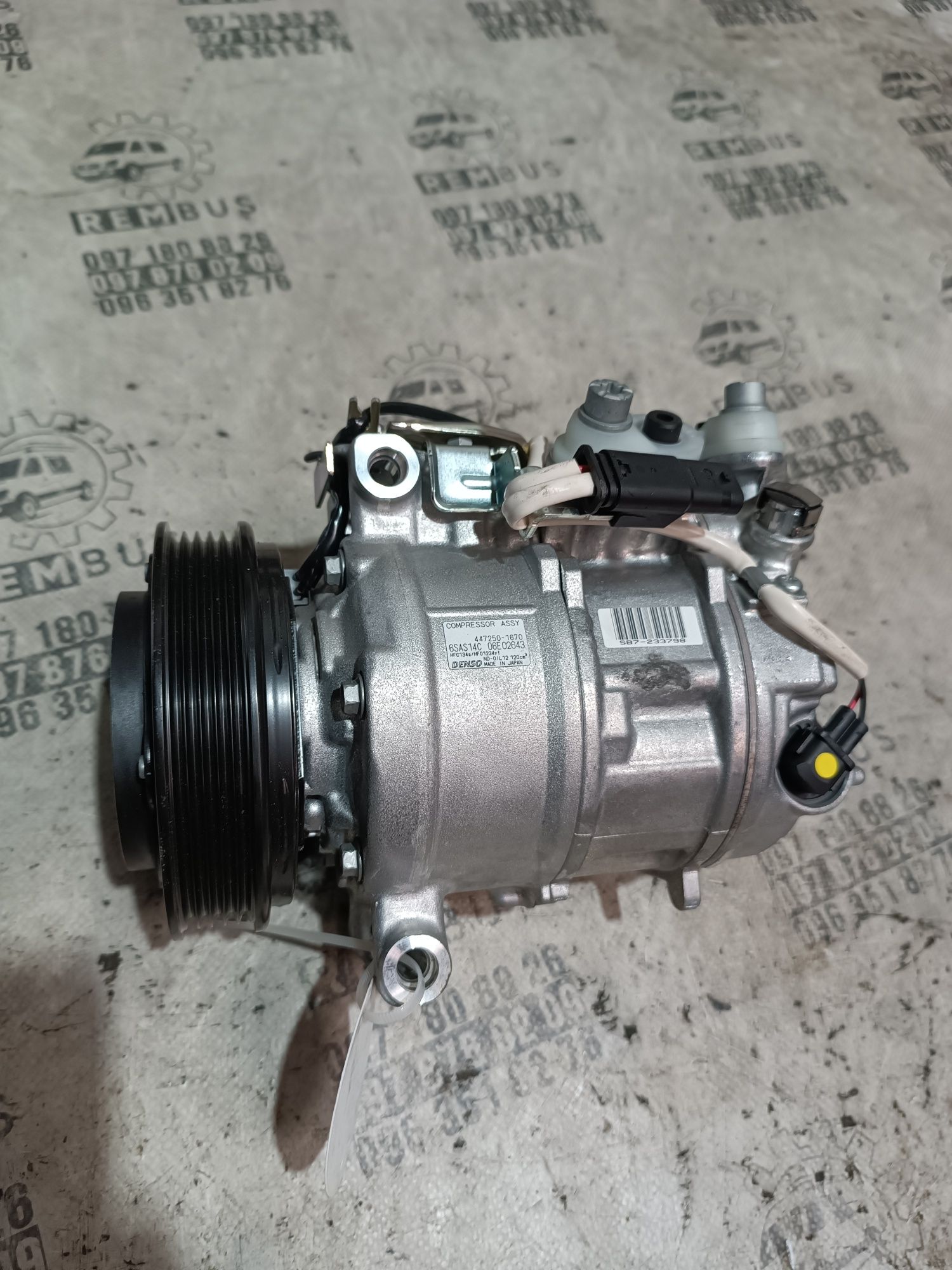 Компресор кондиціонера Mercedes GLA CLA A Class B Class Sprinter OM651