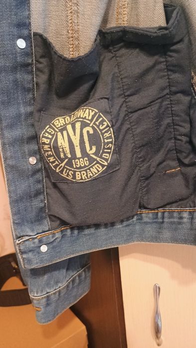 Джинсовый пиджак