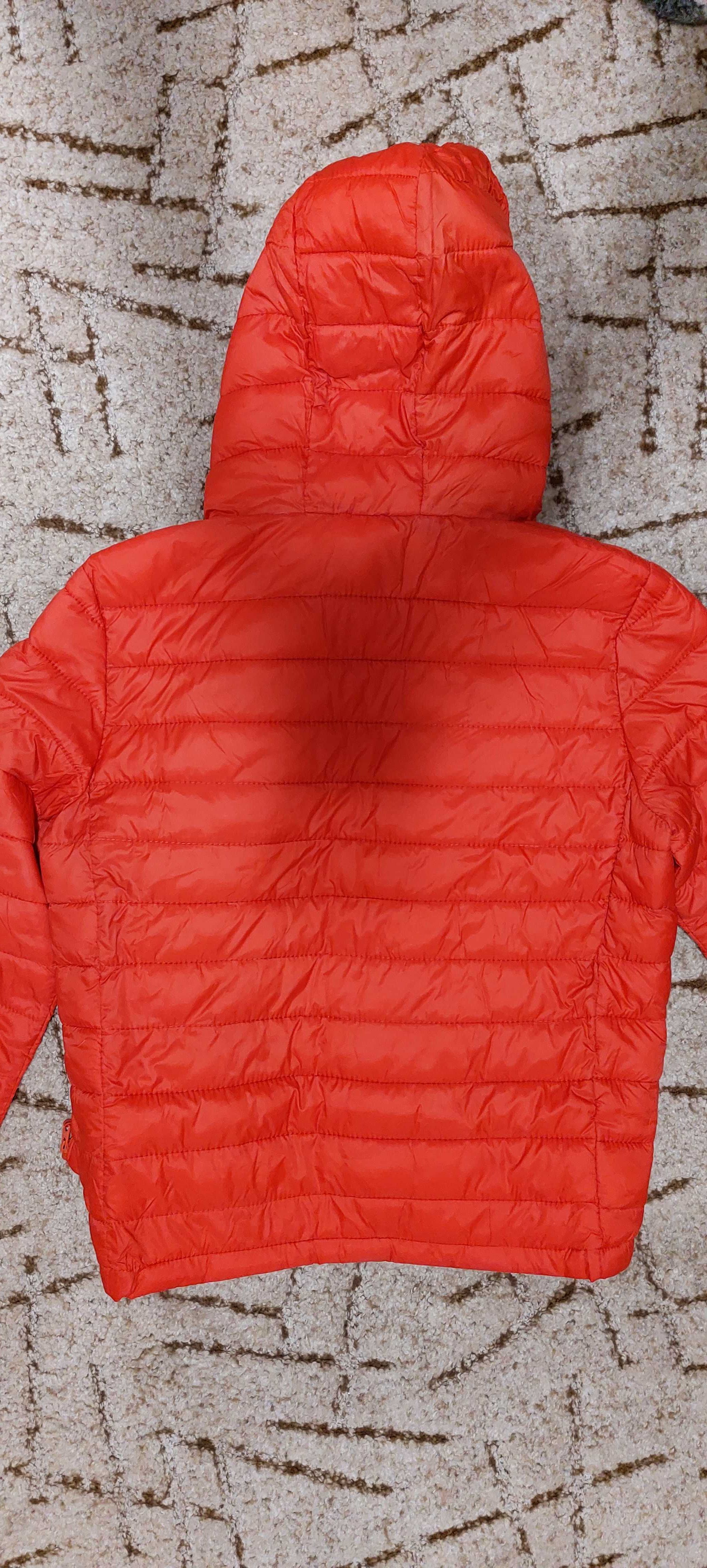 Весенняя куртка, размер 44, ярко-красная,PULL&BEAR