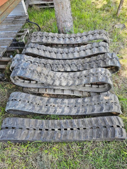 Gąsienice gumowe do minikoparek - Używane. Różne rozmiary