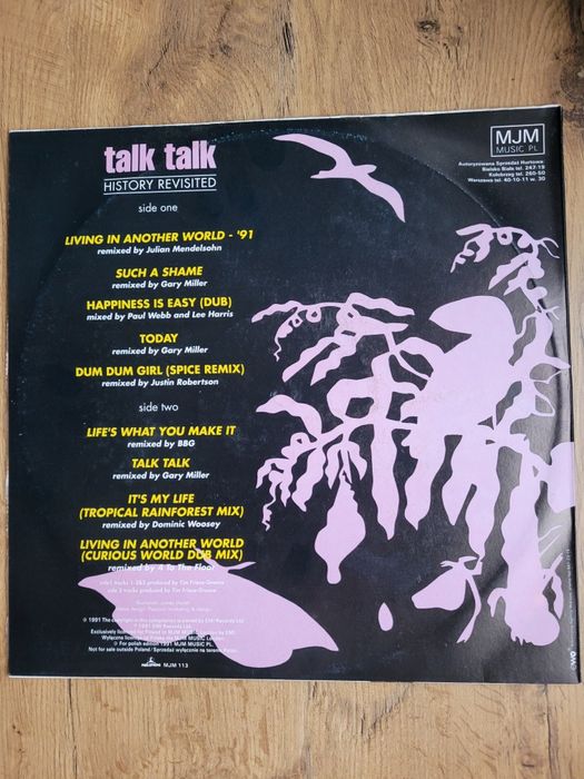 LP - Talk Talk - History Revisited . Nowa ! Sprzęt AV . Płyty . Kasety