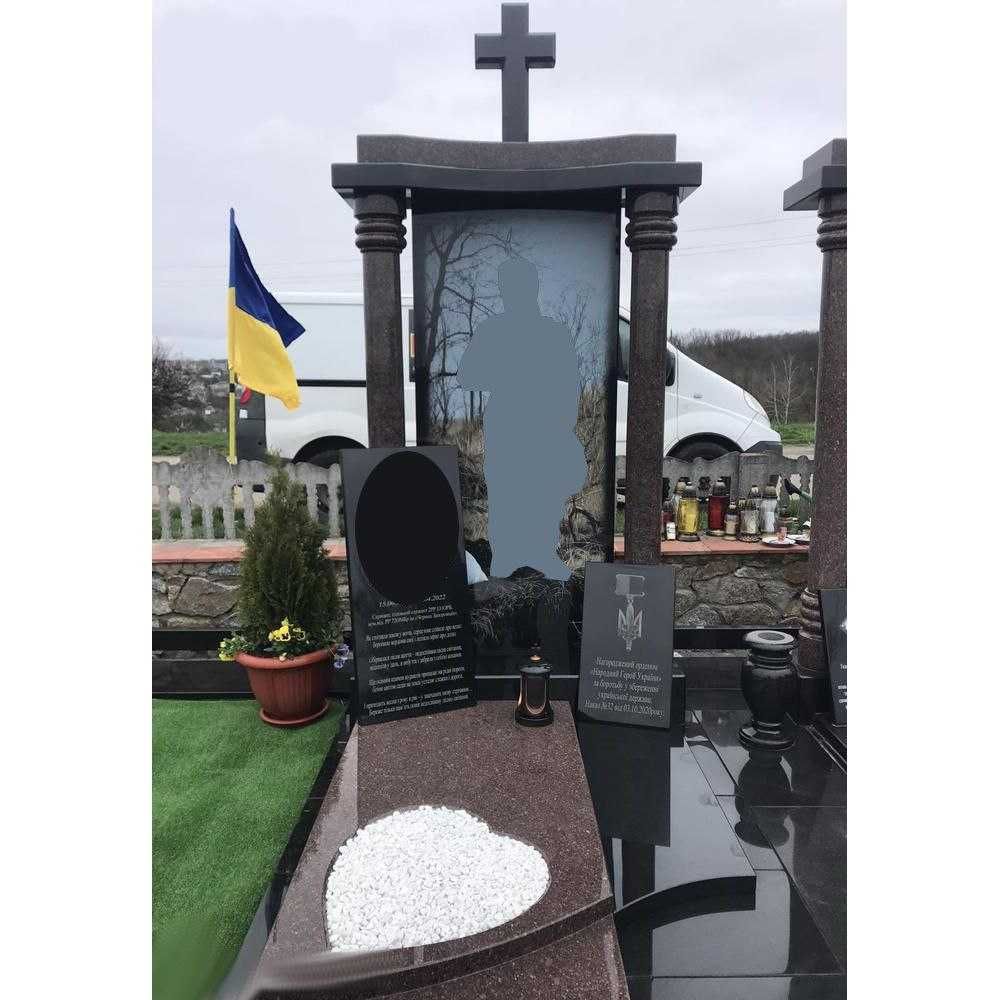 Памятники військовим від виробника в м. Коростишеві. +3Д ПРОЕКТ.