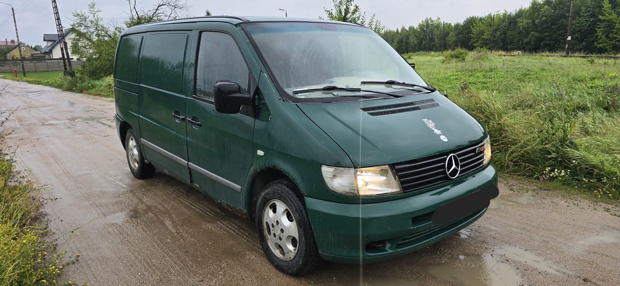 mercedes vito 2.2cdi 2002r klima blaszak sprawny