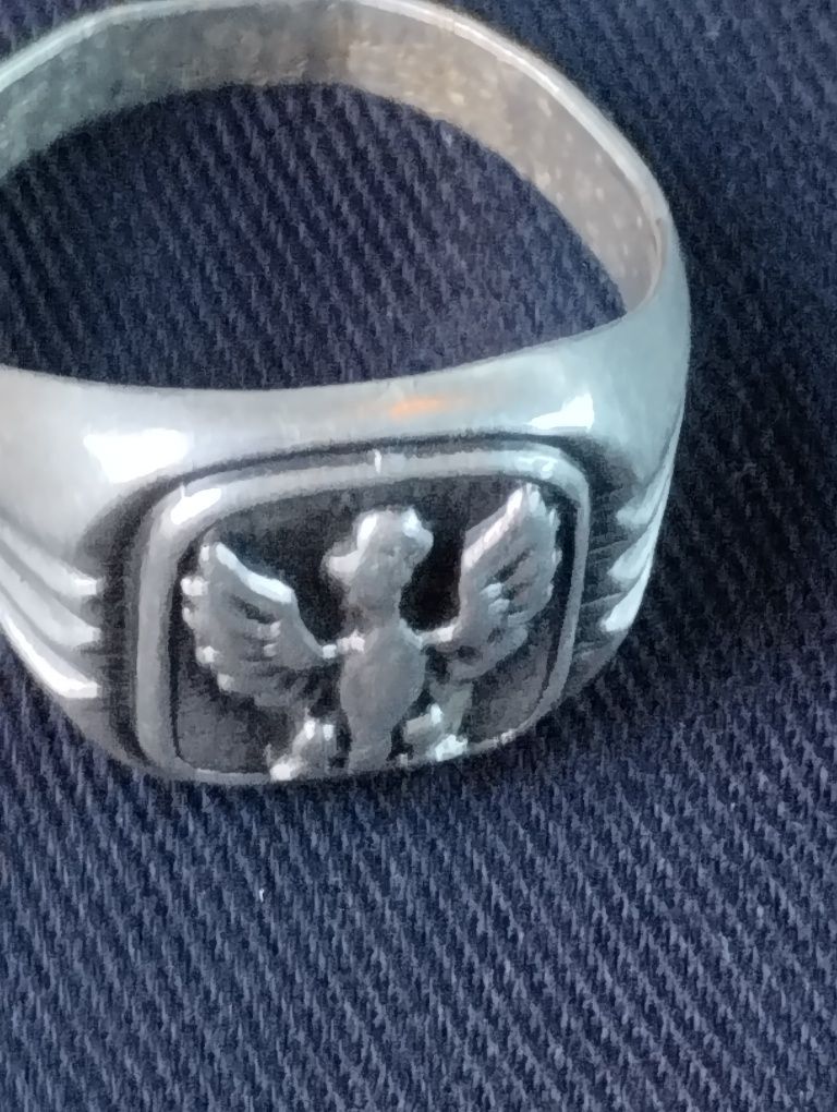 Sygnet srebrny patriotyczny