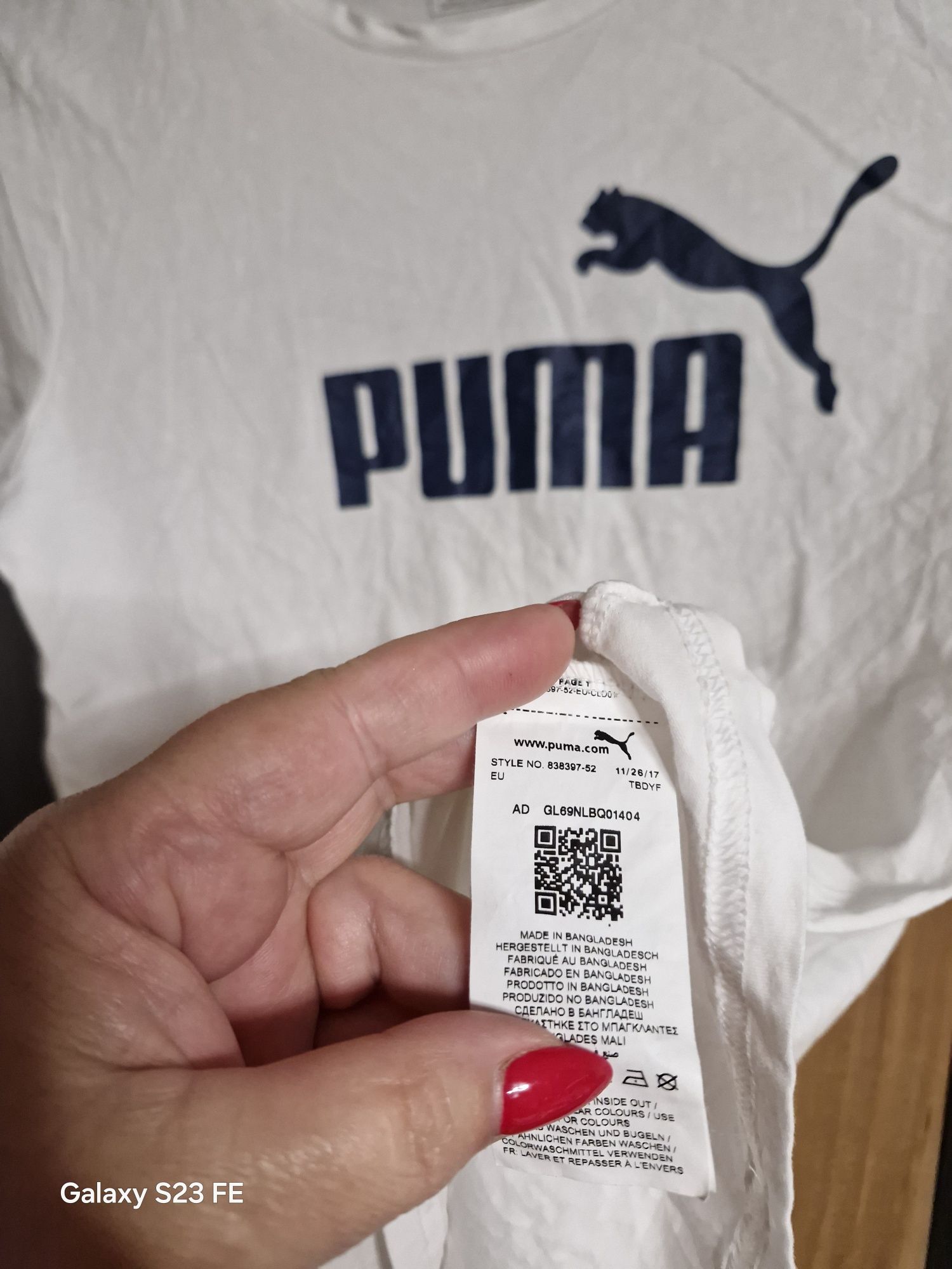 Koszulka damska Puma rozmiar L stan dobry
